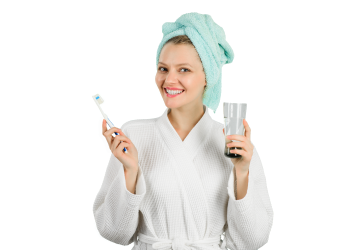 Отсутствие всех или почти всех зубов